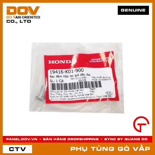 BẠC ĐỆM HỘP LỌC GIÓ DÂY ĐAI MÃ PHỤ TÙNG 19416K01900 — 19416K01900