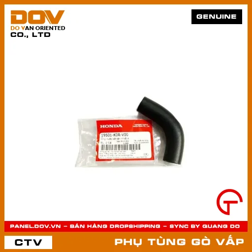 ỐNG NƯỚC KÉT TẢN NHIỆT A MÃ PHỤ TÙNG 19501K0RV00 — 19501K0RV00