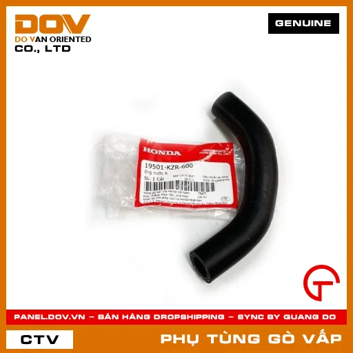 ỐNG NƯỚC A MÃ PHỤ TÙNG 19501KZR600 — 19501KZR600