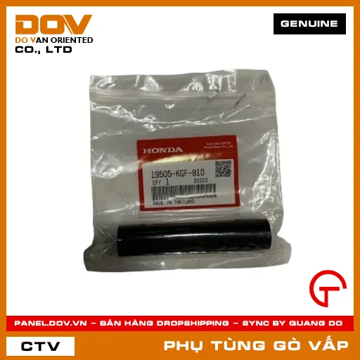 ỐNG NƯỚC E MÃ PHỤ TÙNG 19505KGF910 — 19505KGF910
