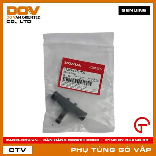 ĐẦU NỐI 3 CHẠC MÃ PHỤ TÙNG 19507GFM900 — 19507GFM900