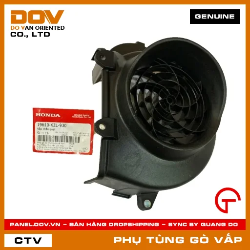 NẮP CHẮN QUẠT MÃ PHỤ TÙNG 19610KZL930 — 19610KZL930