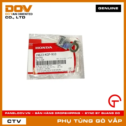 KẸP ỐNG MÃ PHỤ TÙNG 19623KGF910 — 19623KGF910