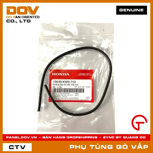 GIOĂNG (RON) HỘP KHÍ NẮP MÁY TRÁI MÃ PHỤ TÙNG 19649KWN710 — 19649KWN710