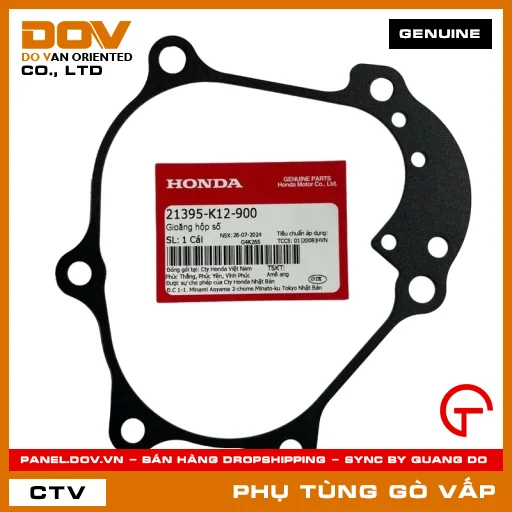 GIOĂNG (RON) HỘP SỐ MÃ PHỤ TÙNG 21395K12900 — 21395K12900