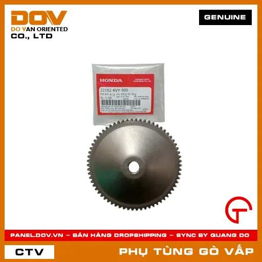MÁ TĨNH PU LY CHỦ ĐỘNG 66 RĂNG MÃ PHỤ TÙNG 22102KVY900 — 22102KVY900