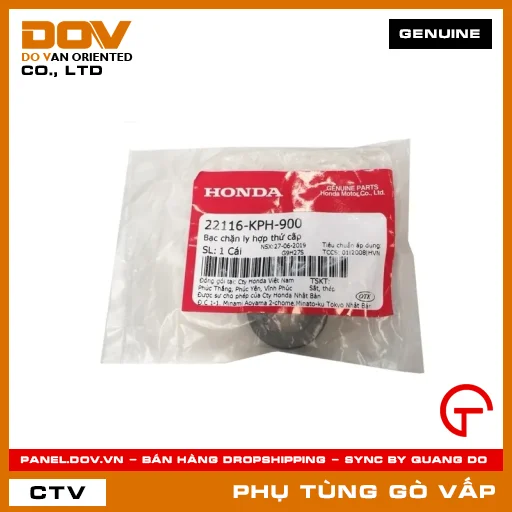 BẠC CHẶN LY HỢP THỨ CẤP MÃ PHỤ TÙNG 22116KPH900 — 22116KPH900