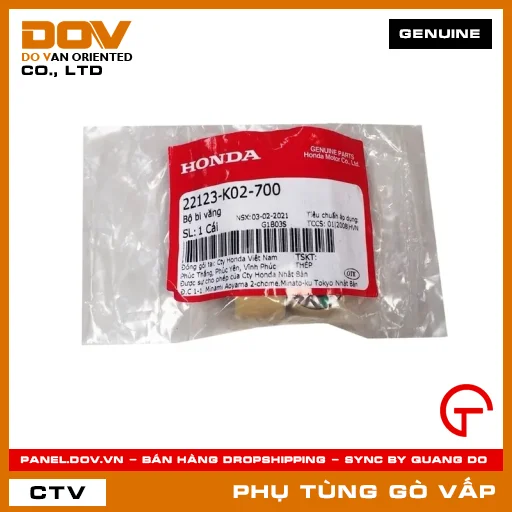 BỘ BI VĂNG MÃ PHỤ TÙNG 22123K02700 — 22123K02700