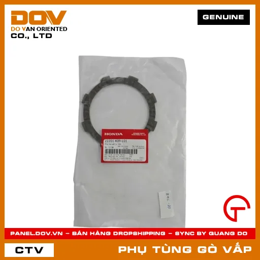 ĐĨA MA SÁT LY HỢP MÃ PHỤ TÙNG 22201K09L01 — 22201K09L01