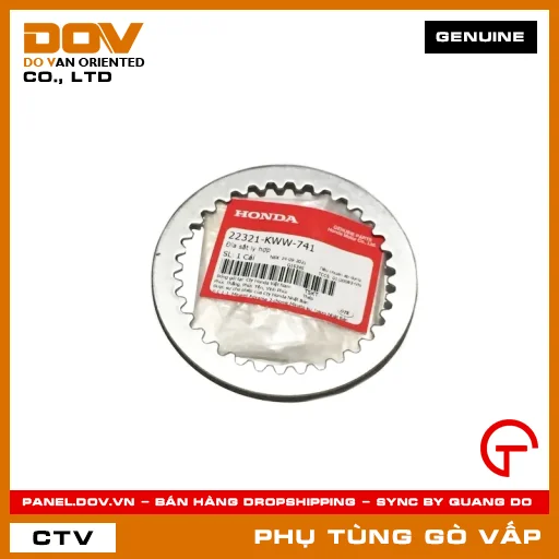ĐĨA SẮT LY HỢP MÃ PHỤ TÙNG 22321KWW741 — 22321KWW741