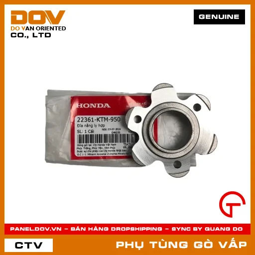 ĐĨA NÂNG LY HỢP MÃ PHỤ TÙNG 22361KTM950 — 22361KTM950