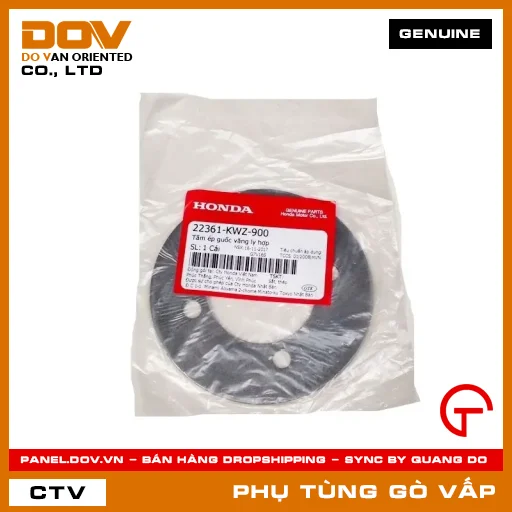 TẤM ÉP GUỐC VĂNG LY HỢP MÃ PHỤ TÙNG 22361KWZ900 — 22361KWZ900