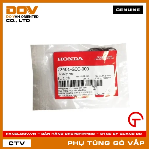 LÒ XO LY HỢP MÃ PHỤ TÙNG 22401GCC000 — 22401GCC000