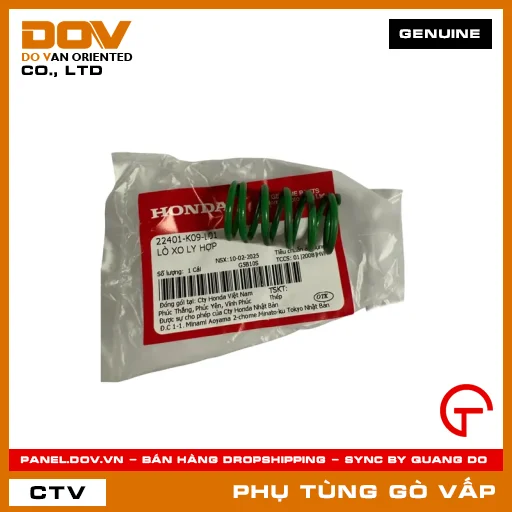 LÒ XO LY HỢP MÃ PHỤ TÙNG 22401K09L01 — 22401K09L01
