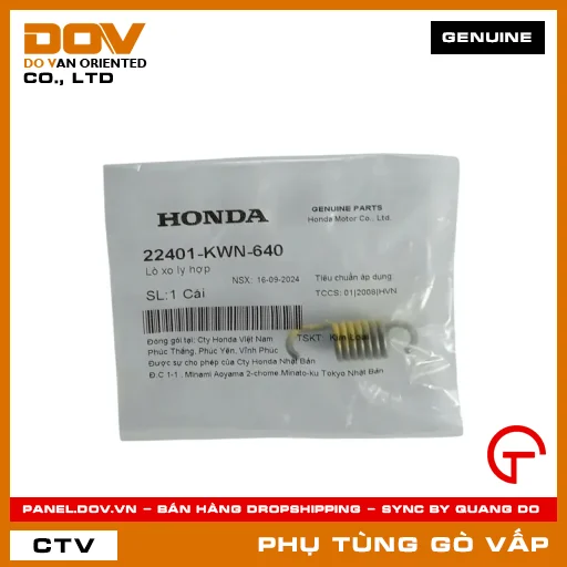 LÒ XO LY HỢP MÃ PHỤ TÙNG 22401KWN640 — 22401KWN640