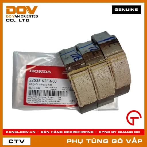 BỘ GUỐC VĂNG LY HỢP MÃ PHỤ TÙNG 22535K2FN00 — 22535K2FN00