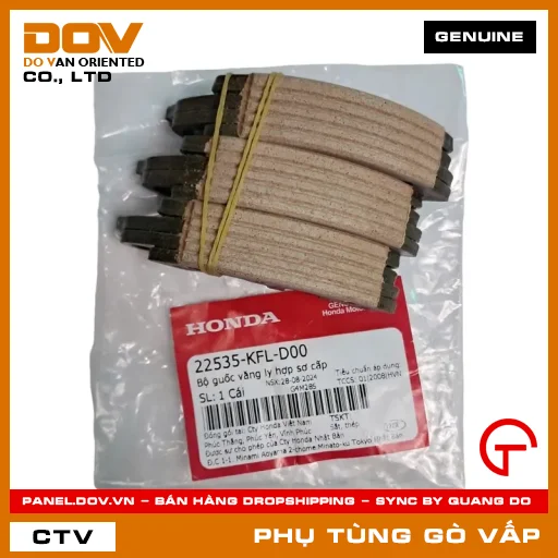 BỘ GUỐC VĂNG LY HỢP SƠ CẤP MÃ PHỤ TÙNG 22535KFLD00 — 22535KFLD00