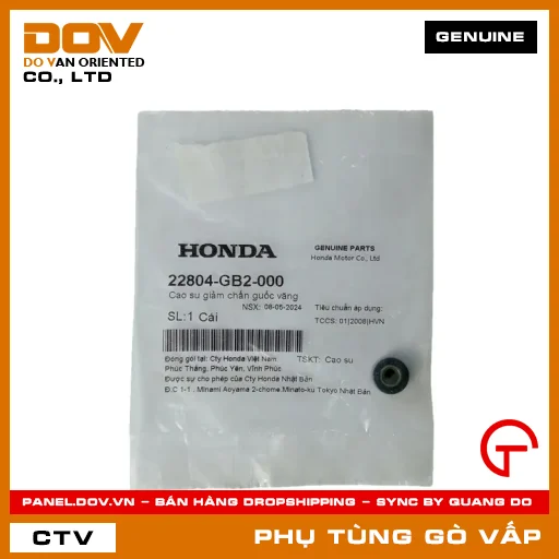CAO SU GIẢM CHẤN GUỐC VĂNG MÃ PHỤ TÙNG 22804GB2000 — 22804GB2000