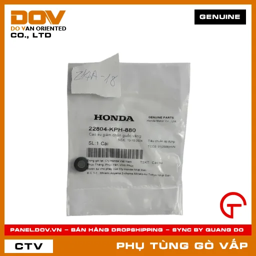 CAO SU GIẢM CHẤN GUỐC VĂNG MÃ PHỤ TÙNG 22804KPH880 — 22804KPH880