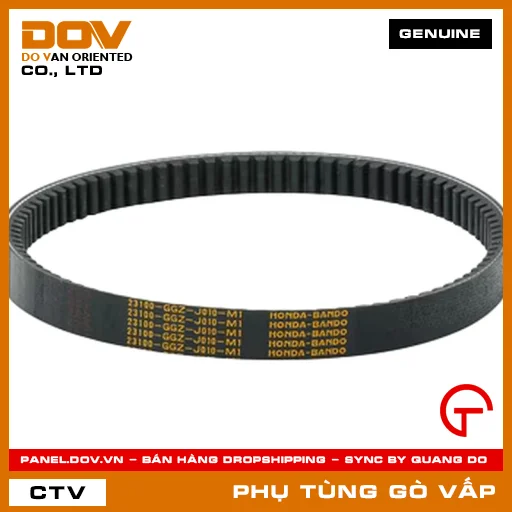 DÂY ĐAI TRUYỀN CHUYỂN ĐỘNG MÃ PHỤ TÙNG 23100GGZJ01 — 23100GGZJ01