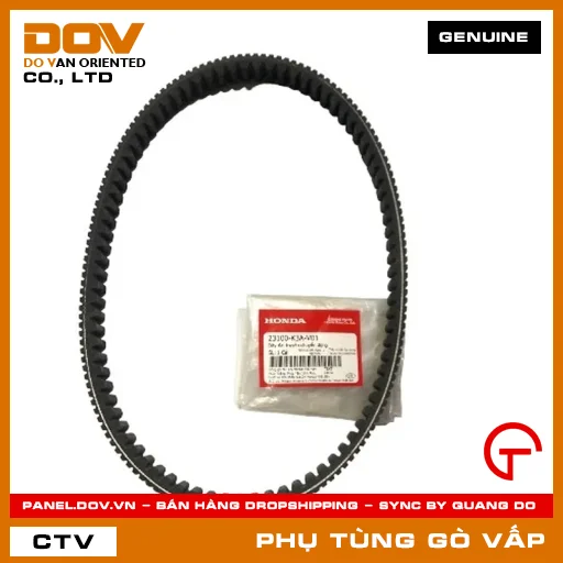 DÂY ĐAI TRUYỀN CHUYỂN ĐỘNG MÃ PHỤ TÙNG 23100K3AV01 — 23100K3AV01