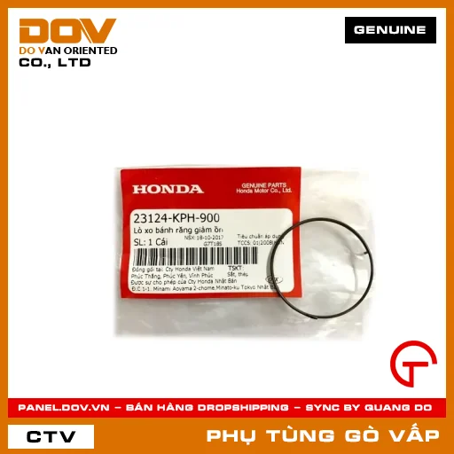 LÒ XO BÁNH RĂNG GIẢM ỒN MÃ PHỤ TÙNG 23124KPH900 — 23124KPH900