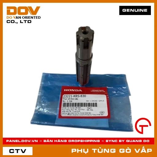 TRỤC SƠ CẤP HỘP SỐ (12RĂNG) MÃ PHỤ TÙNG 23211KRS830 — 23211KRS830