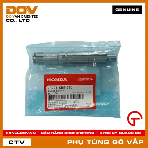 TRỤC SỐ THỨ CẤP MÃ PHỤ TÙNG 23221KRS920 — 23221KRS920