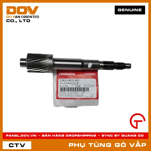TRỤC CHỦ ĐỘNG MÁY ĐỀ MÃ PHỤ TÙNG 23411K12901 — 23411K12901