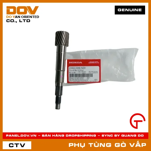 TRỤC SƠ CẤP (18 RĂNG) MÃ PHỤ TÙNG 23411K46N20 — 23411K46N20