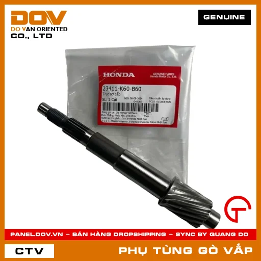 TRỤC SƠ CẤP MÃ PHỤ TÙNG 23411K60B60 — 23411K60B60