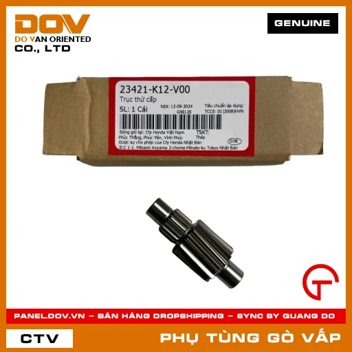 TRỤC THỨ CẤP MÃ PHỤ TÙNG 23421K12V00 — 23421K12V00