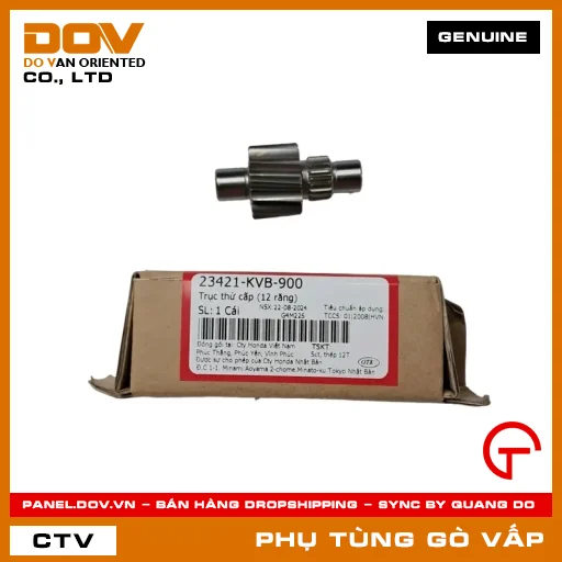 TRỤC THỨ CẤP (12 RĂNG) MÃ PHỤ TÙNG 23421KVB900 — 23421KVB900