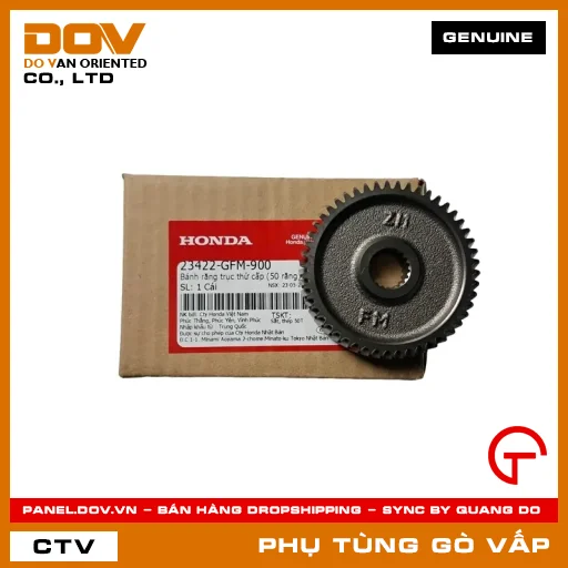 BÁNH RĂNG TRỤC THỨ CẤP (50 RĂNG) MÃ PHỤ TÙNG 23422GFM900 — 23422GFM900