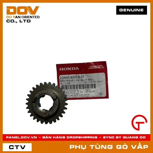 BÁNH RĂNG SỐ 2 THỨ CẤP 29 RĂNG MÃ PHỤ TÙNG 23441KRS830 — 23441KRS830