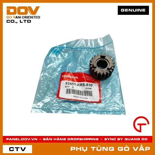 BÁNH RĂNG SỐ 3 SƠ CẤP (21RĂNG) MÃ PHỤ TÙNG 23451KRS830 — 23451KRS830