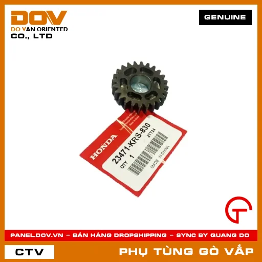 BÁNH RĂNG SỐ 4 SƠ CẤP (24RĂNG) MÃ PHỤ TÙNG 23471KRS830 — 23471KRS830