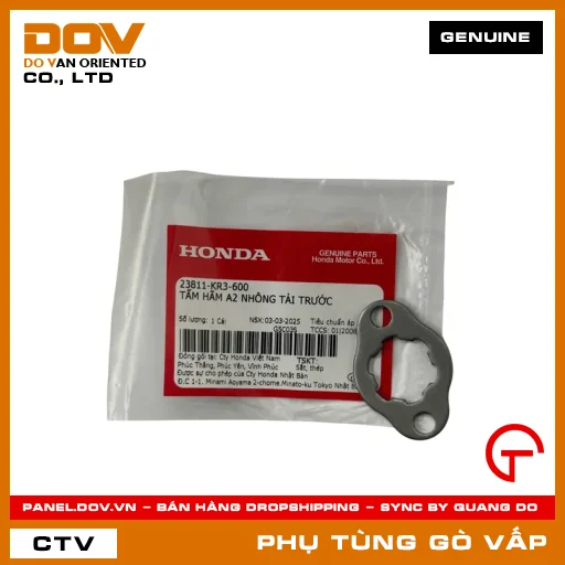 TẤM HÃM A2 NHÔNG TẢI TRƯỚC MÃ PHỤ TÙNG 23811KR3600 — 23811KR3600