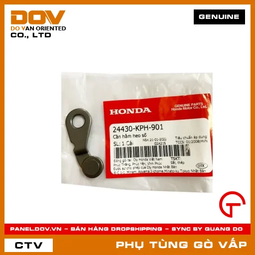 CẦN HÃM HEO SỐ MÃ PHỤ TÙNG 24430KPH901 — 24430KPH901