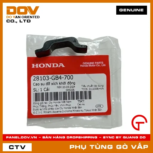 CAO SU ĐỠ XÍCH KHỞI ĐỘNG (ĐỀ) MÃ PHỤ TÙNG 28103GB4700 — 28103GB4700