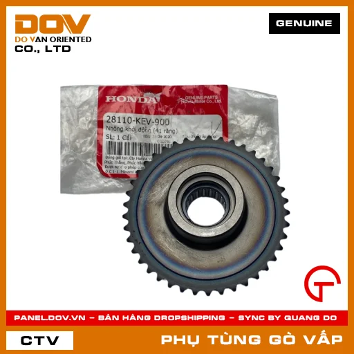 NHÔNG KHỞI ĐỘNG (ĐỀ) (41 RĂNG) MÃ PHỤ TÙNG 28110KEV900 — 28110KEV900