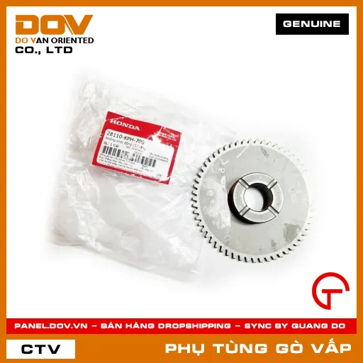 NHÔNG KHỞI ĐỘNG (ĐỀ) (57 RĂNG) MÃ PHỤ TÙNG 28110KPH700 — 28110KPH700