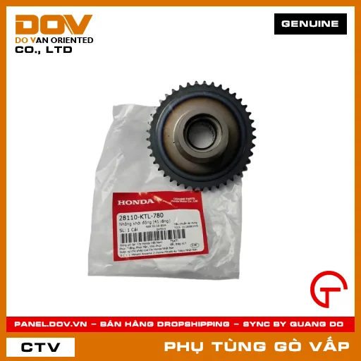 NHÔNG KHỞI ĐỘNG (ĐỀ) (41 RĂNG) MÃ PHỤ TÙNG 28110KTL780 — 28110KTL780