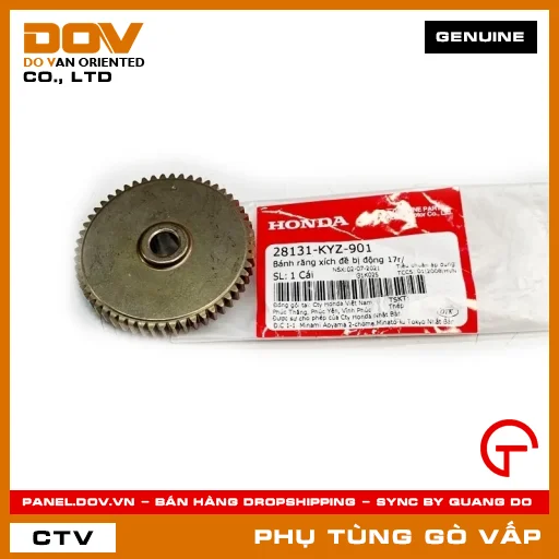 BÁNH RĂNG XÍCH ĐỀ BỊ ĐỘNG 17R/ MÃ PHỤ TÙNG 28131KYZ901 — 28131KYZ901