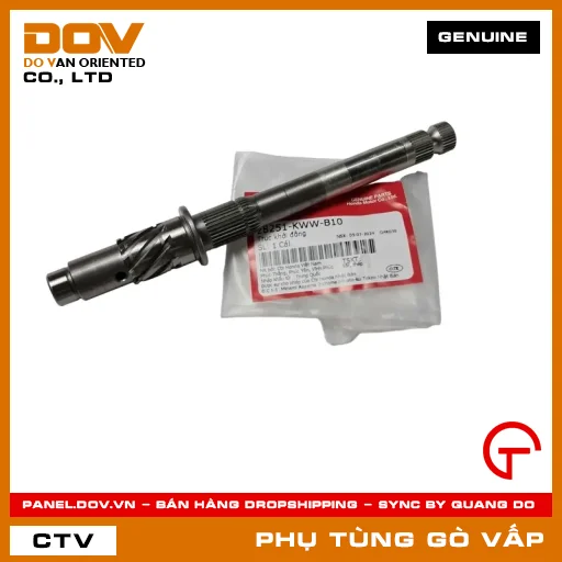 TRỤC KHỞI ĐỘNG (ĐỀ) MÃ PHỤ TÙNG 28251KWWB10 — 28251KWWB10