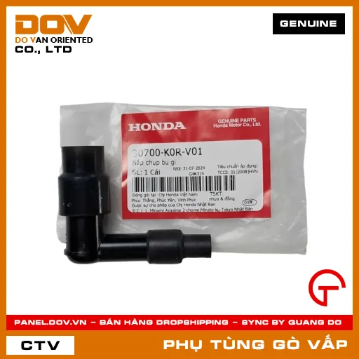 NẮP CHỤP BU GI MÃ PHỤ TÙNG 30700K0RV01 — 30700K0RV01