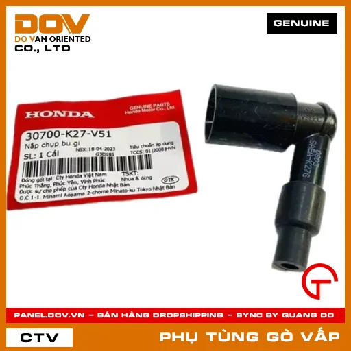 NẮP CHỤP BU GI MÃ PHỤ TÙNG 30700K27V51 — 30700K27V51