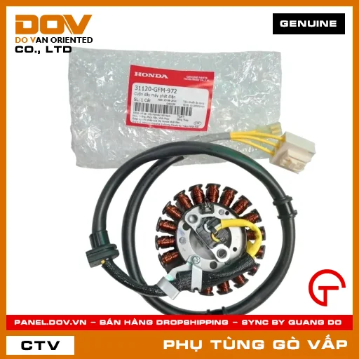 CUỘN DÂY MÁY PHÁT ĐIỆN MÃ PHỤ TÙNG 31120GFM972 — 31120GFM972