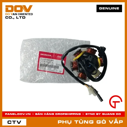 CUỘN DÂY MÁY PHÁT ĐIỆN MÃ PHỤ TÙNG 31120KRS860 — 31120KRS860