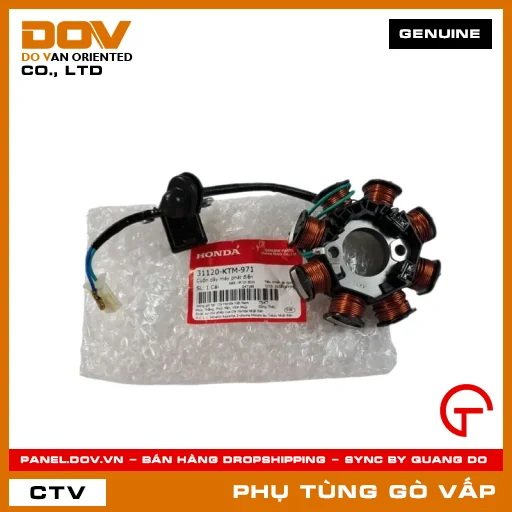 CUỘN DÂY MÁY PHÁT ĐIỆN MÃ PHỤ TÙNG 31120KTM971 — 31120KTM971